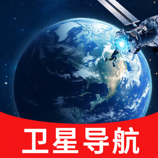 明月实景卫星导航